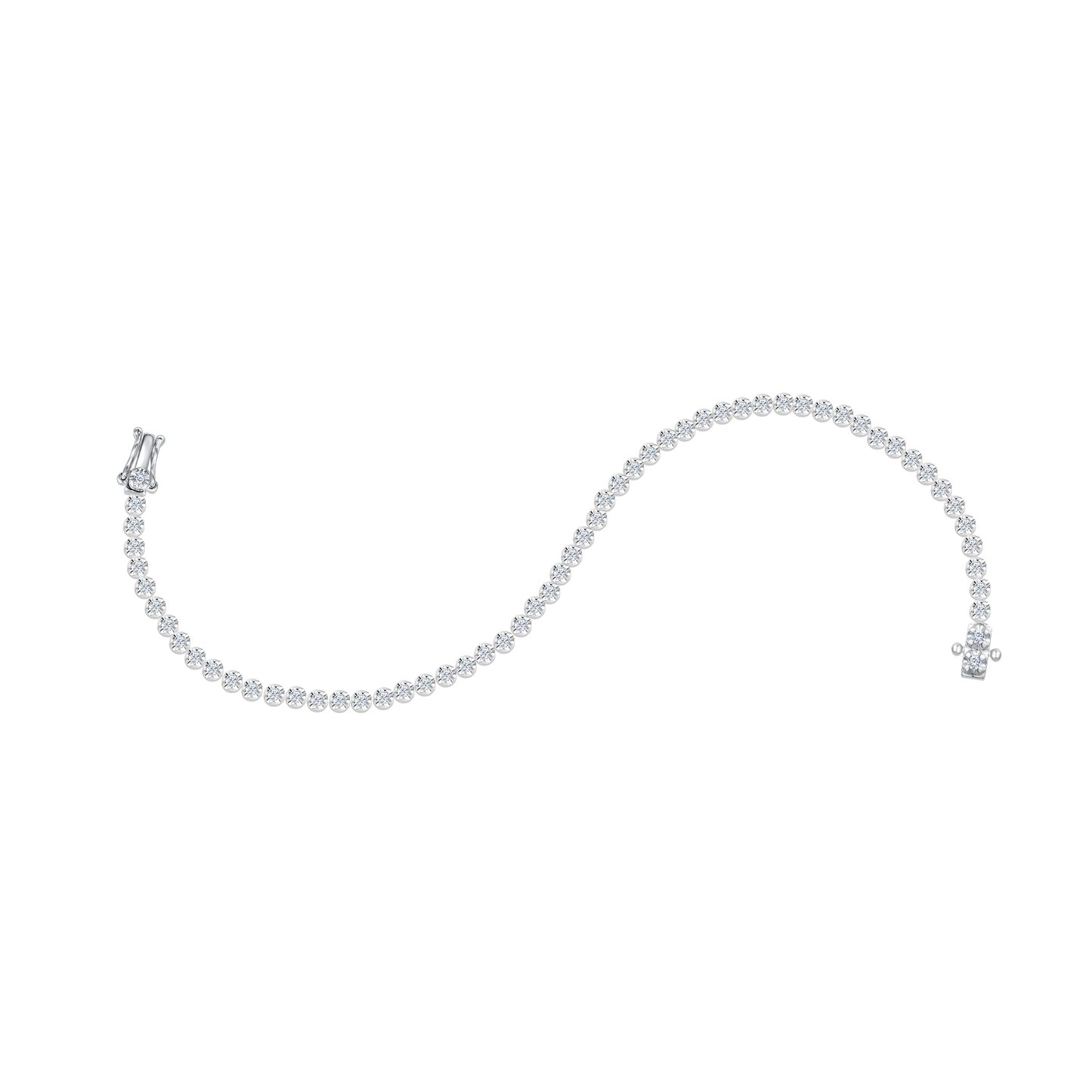 TAKA Jewellery Cresta Diamond Bracelet 18K Gold