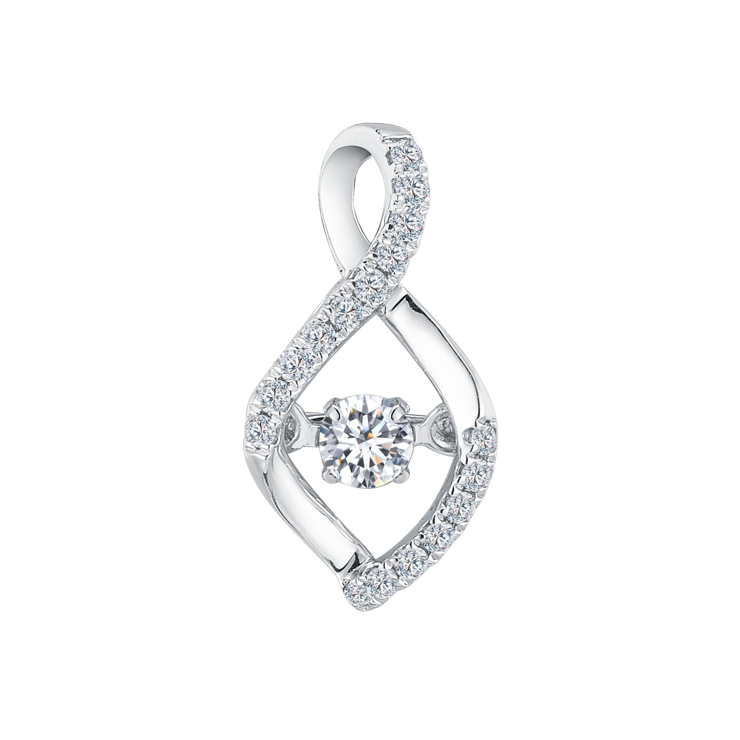 TAKA Jewellery Dancing Forever Diamond Pendant 18K