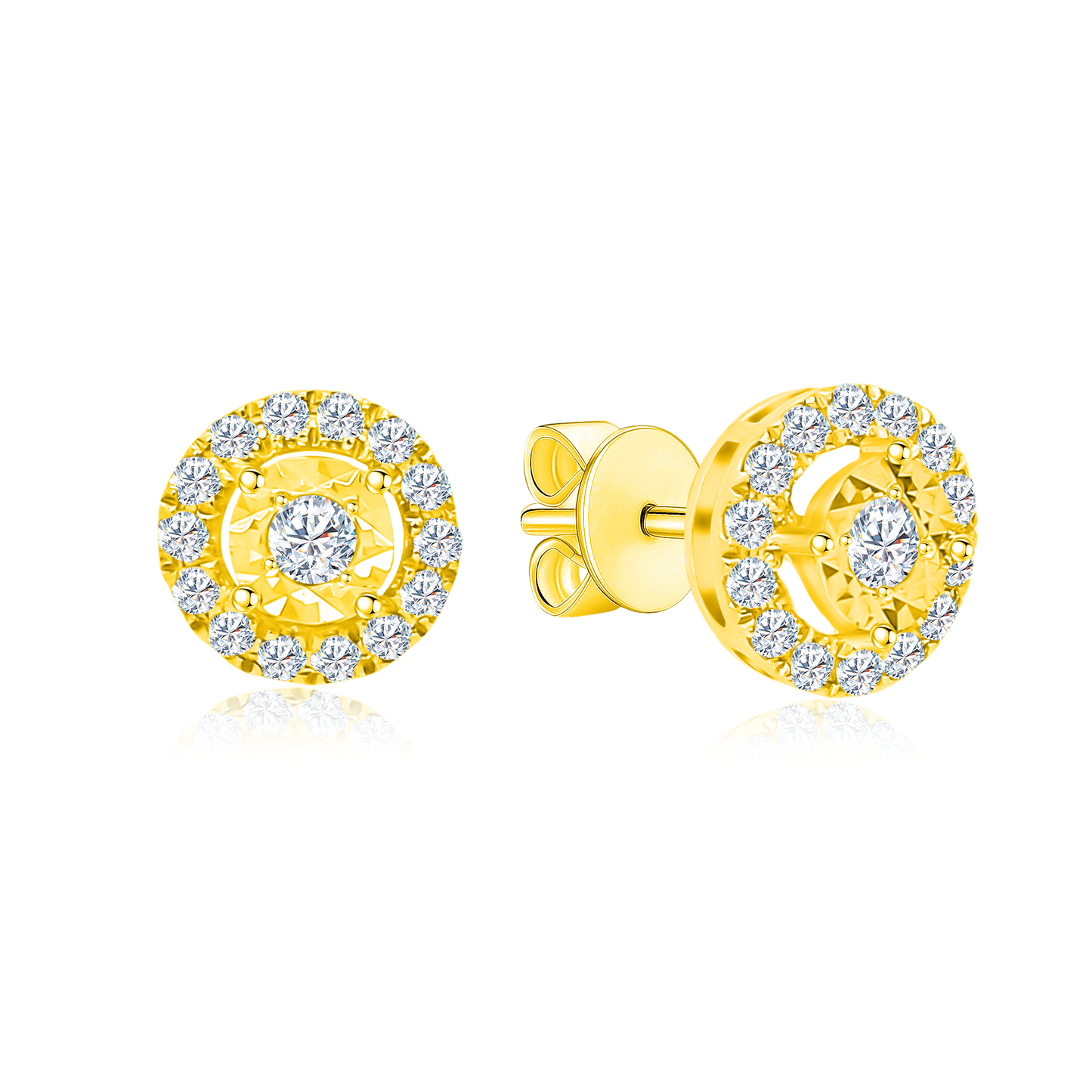 TAKA Jewellery Stellar Diamond Earrings 18K Gold