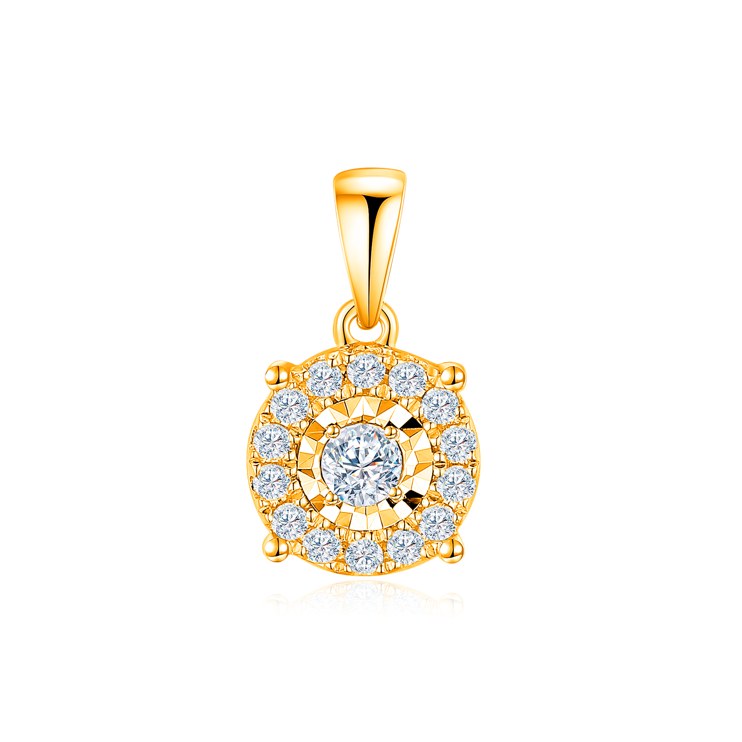 TAKA Jewellery Stellar Diamond Pendant 18K