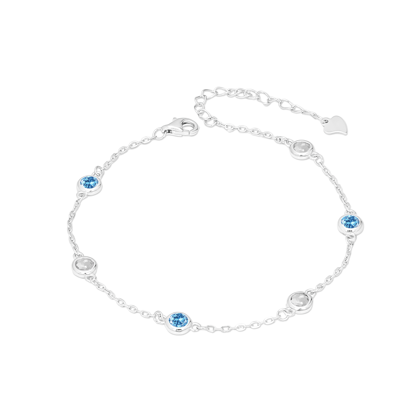 TAKA Jewellery Crystals & 925 Silver Bracelet
