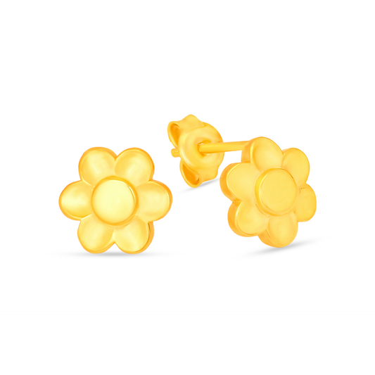 TAKA Jewellery 916 Gold Earrings Flower