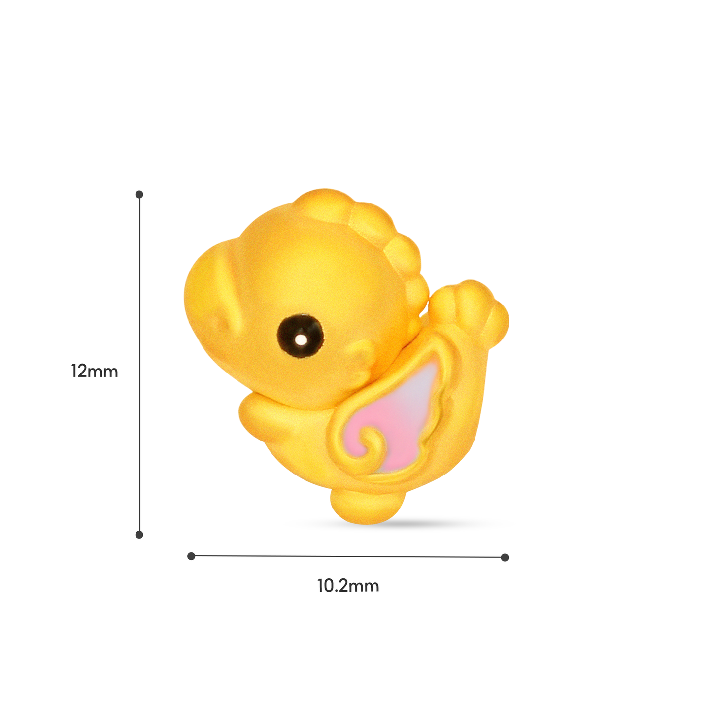 TAKA Jewellery 999 Pure Gold Charm Little Dino