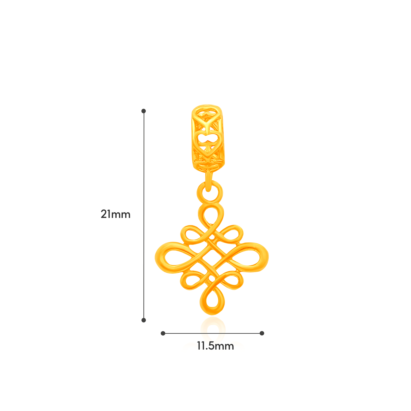 TAKA Jewellery 916 Gold Charm