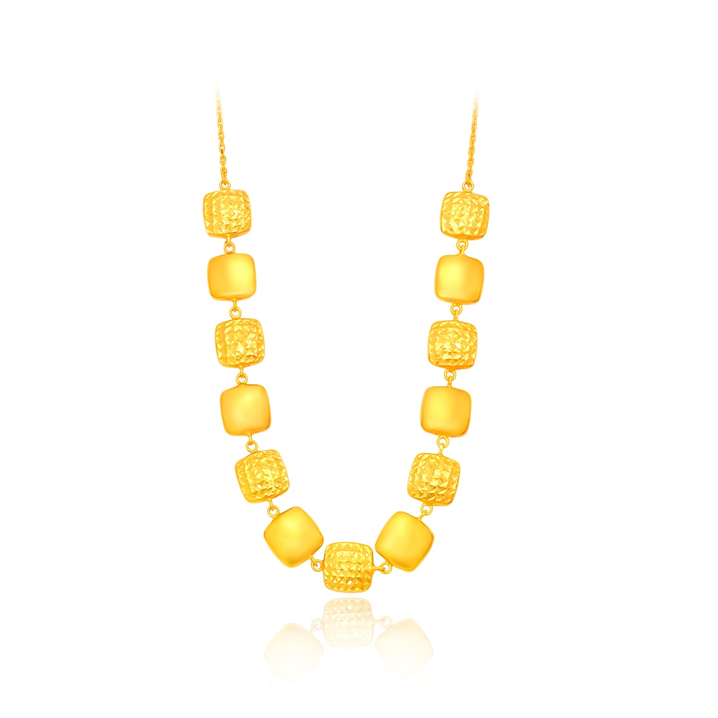 TAKA Jewellery 916 Gold Necklace