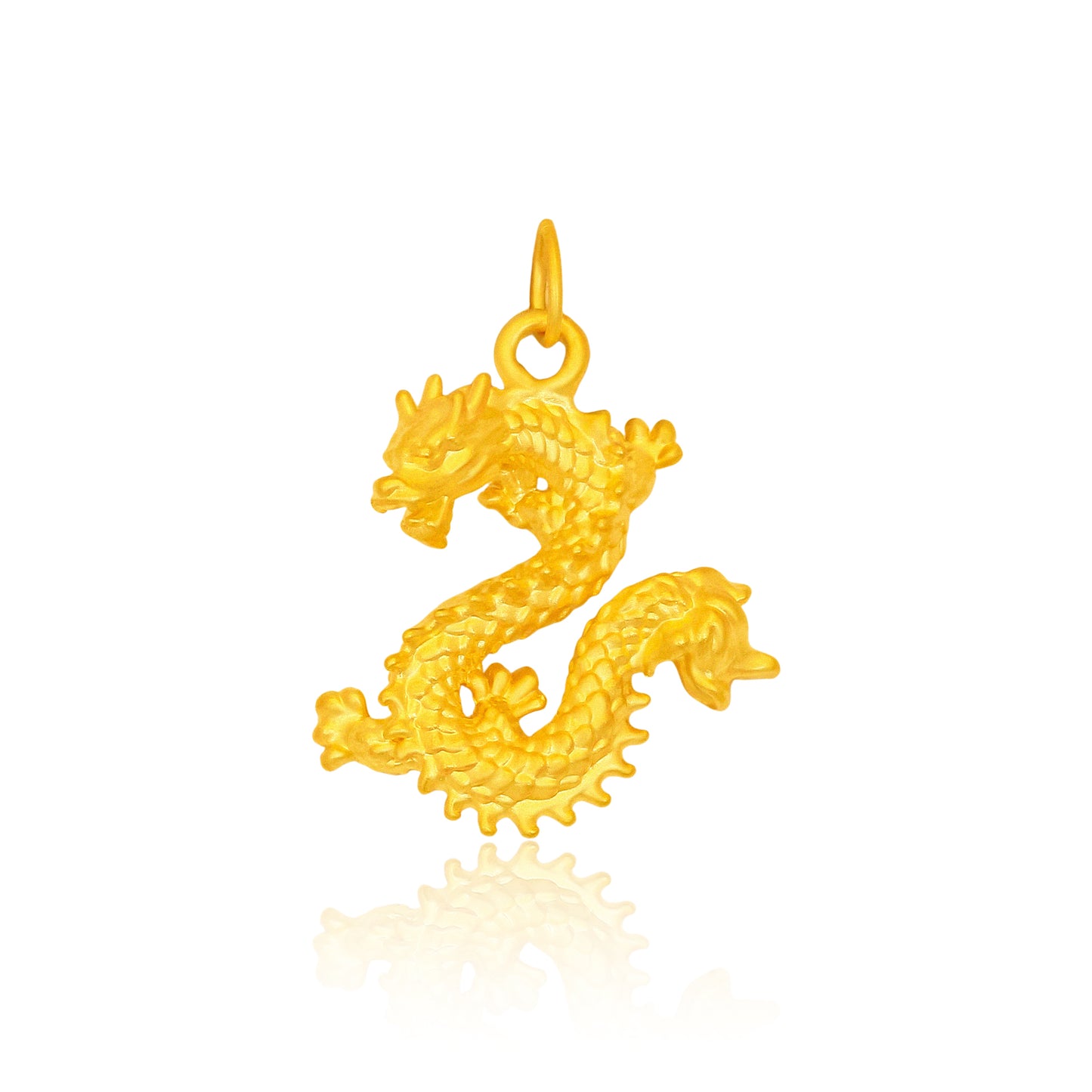 TAKA Jewellery 999 Pure Gold Pendant Dragon