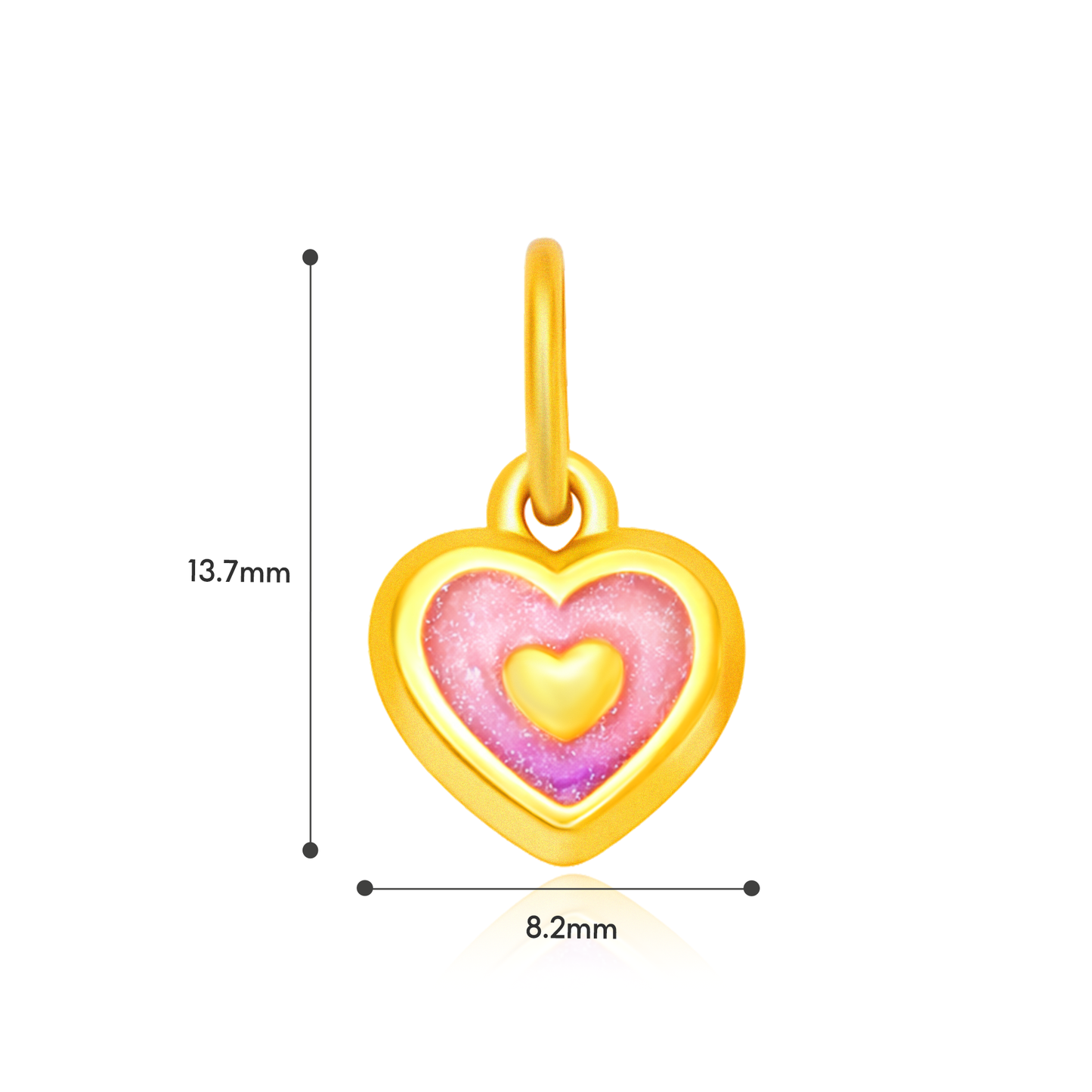 TAKA Jewellery Fairy Tale Collection 999 Pure Gold Charm - Nylon Bracelet