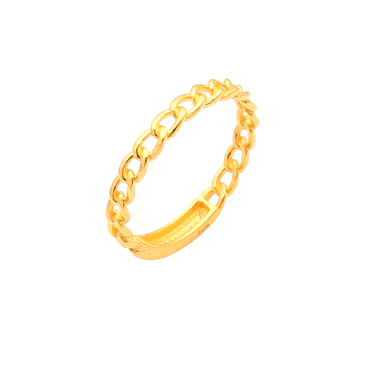 TAKA Jewellery 999 Pure Gold Ring - 5G Gold Generation