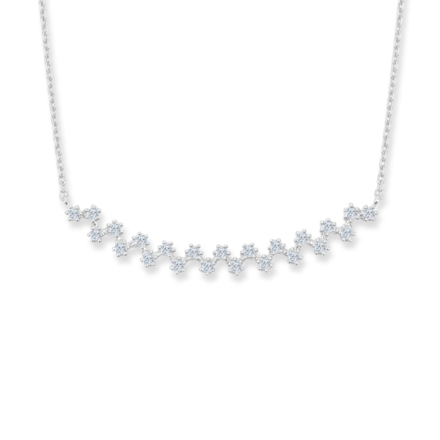 TAKA Jewellery Lab Grown Diamond Necklace 10K