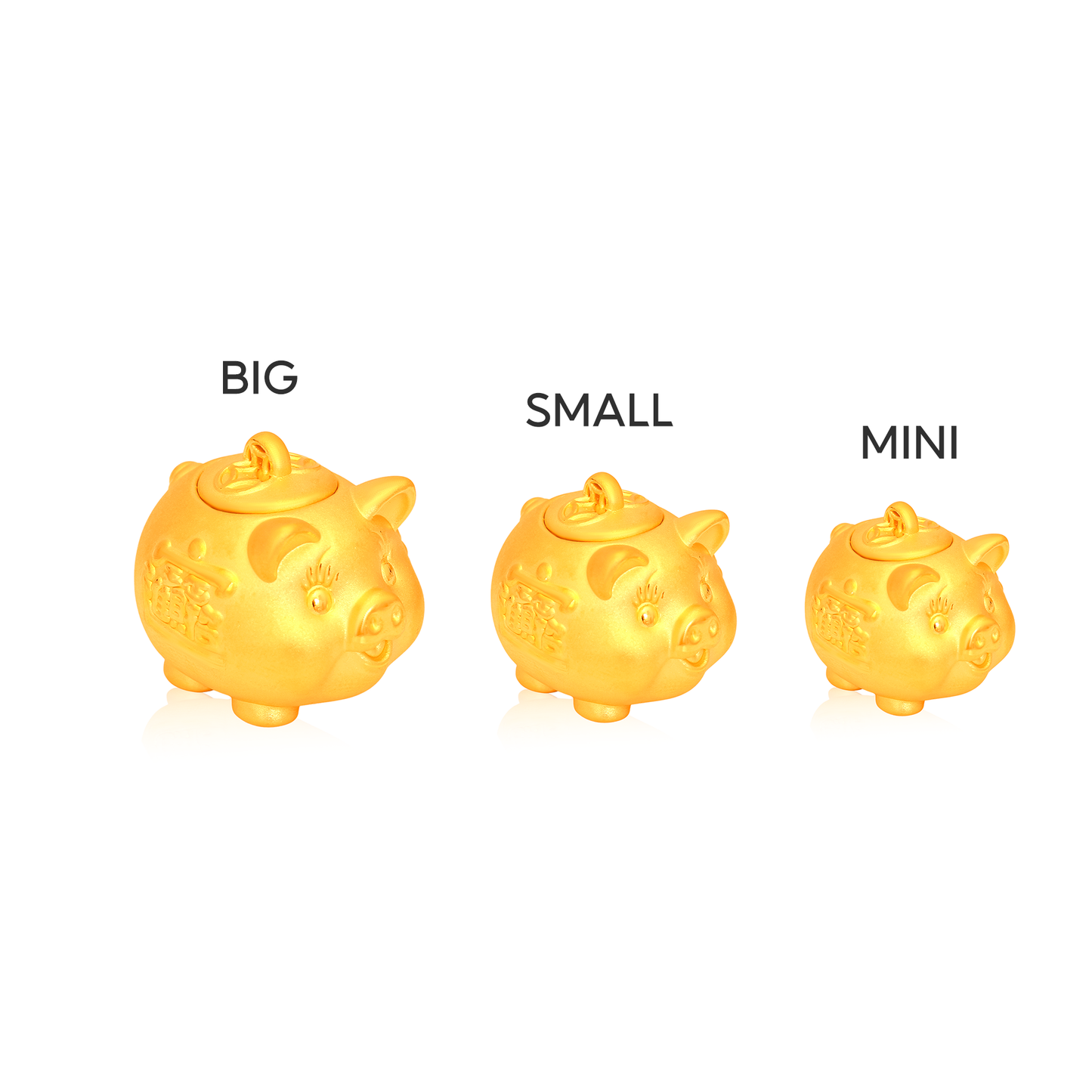 TAKA Jewellery 999 Pure Gold Piggy Bank