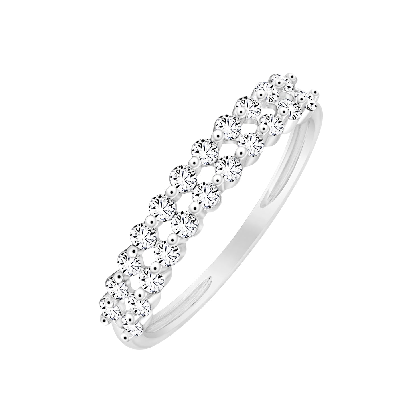 TAKA Jewellery Cresta Diamond Ring 18K