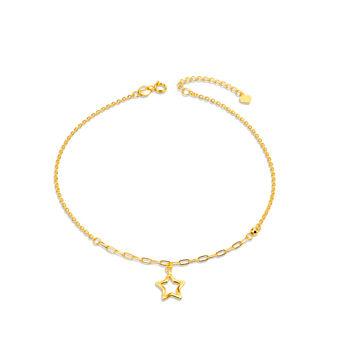 TAKA Jewellery Dolce 18K Gold Bracelet Star