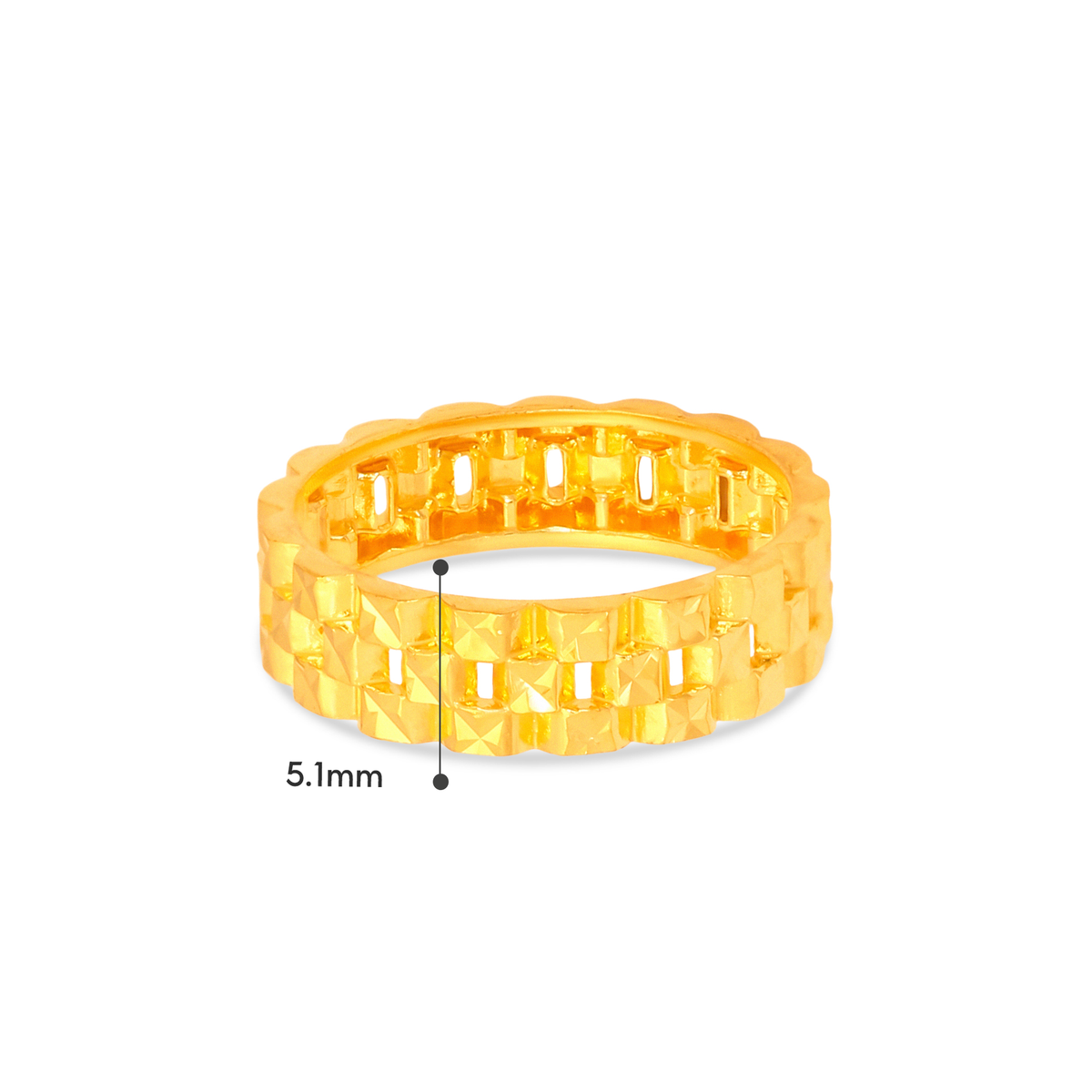 TAKA Jewellery 916 Gold Ring