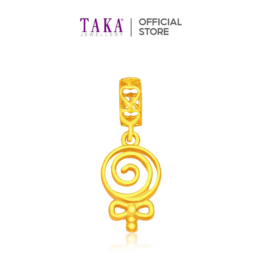 TAKA Jewellery 916 Gold Charm Lollipop