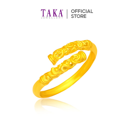 TAKA Jewellery 916 Gold Ring