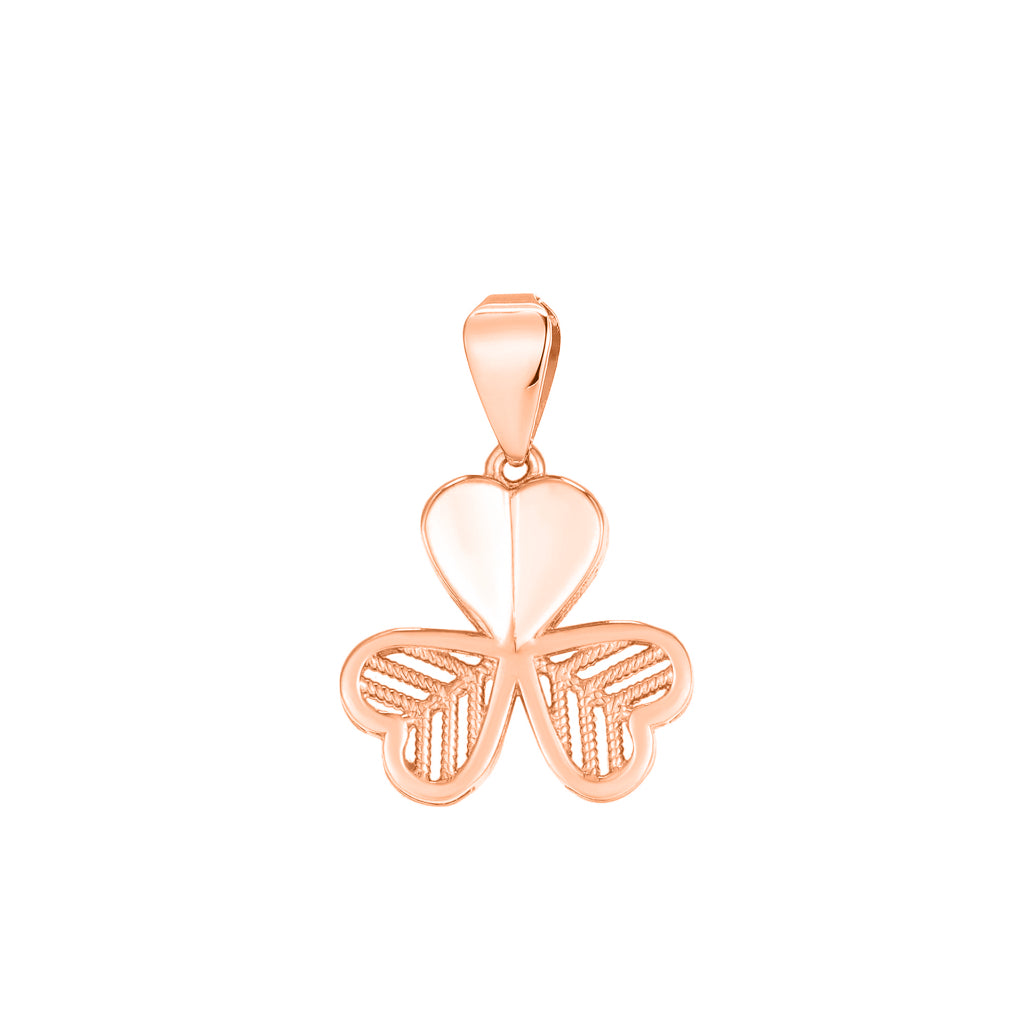 TAKA Jewellery Dolce 18K Gold Pendant Clover
