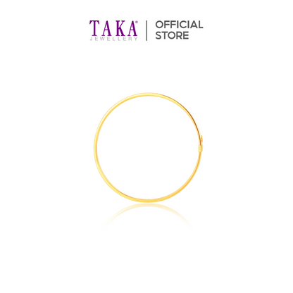 TAKA Jewellery 916 Gold Round Shaped Bangle