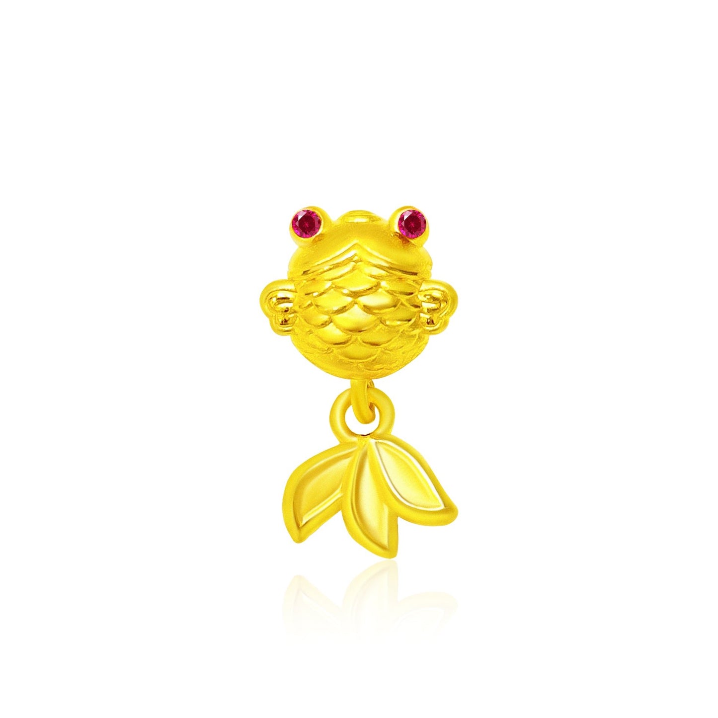 TAKA Jewellery 999 Pure Gold Fish Charm