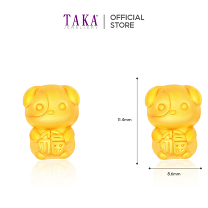 TAKA Jewellery 999 Pure Gold Zodiac Charm