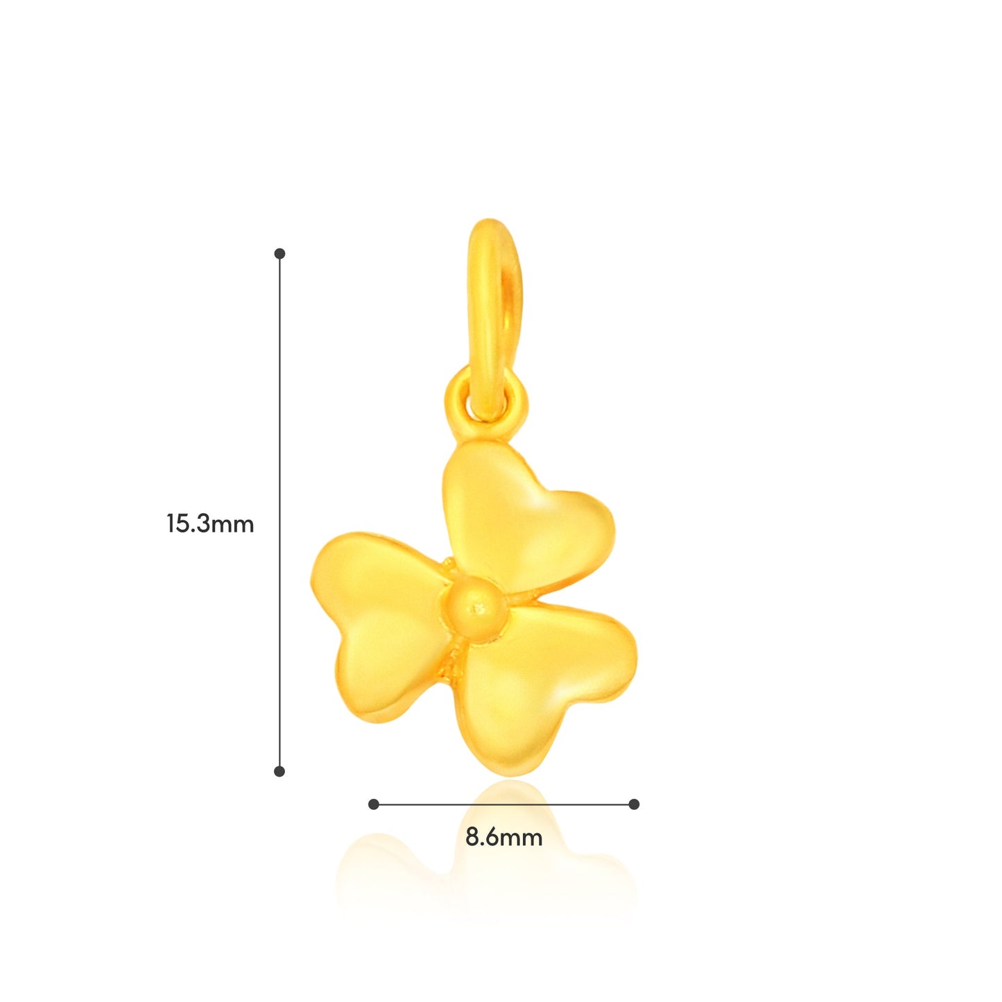 TAKA Jewellery 916 Gold Pendant