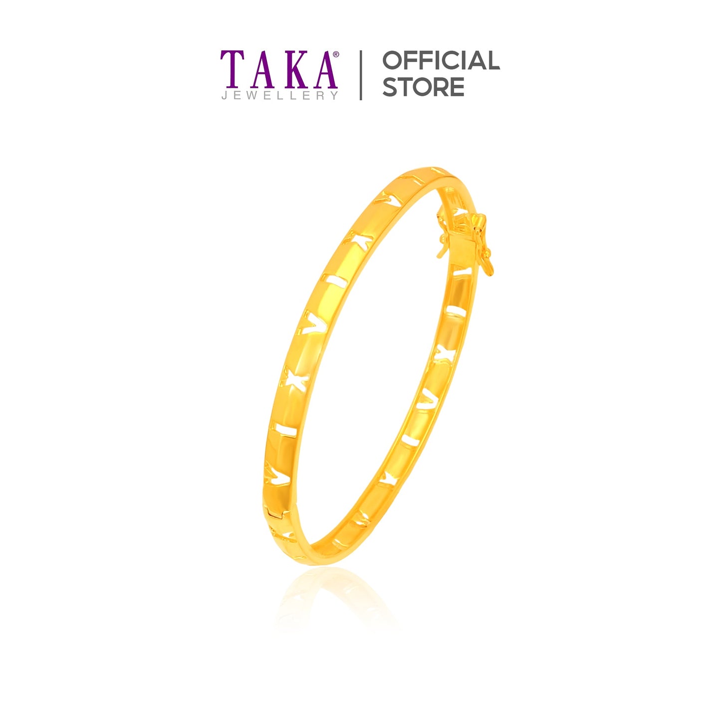 TAKA Jewellery Dolce 18K Gold Bangle