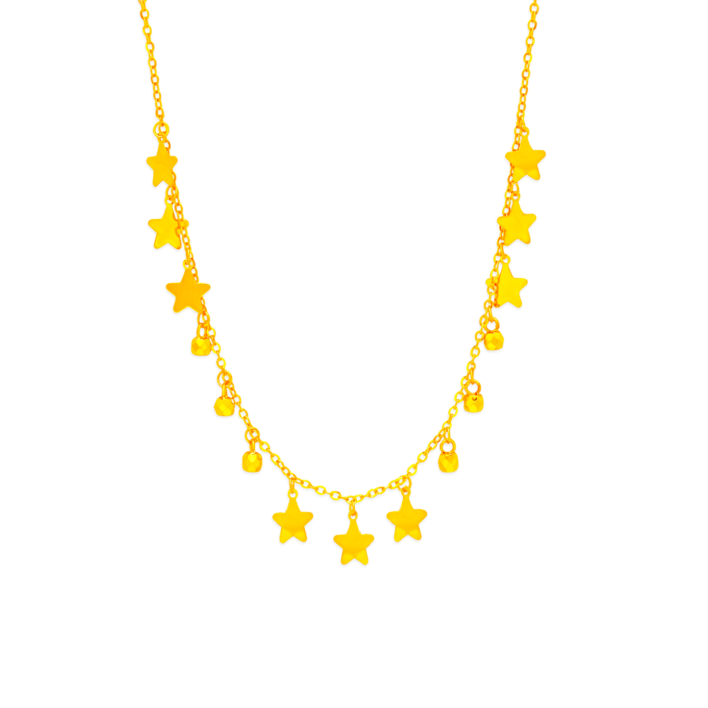 TAKA Jewellery Starry Wishes 916 Gold Necklace