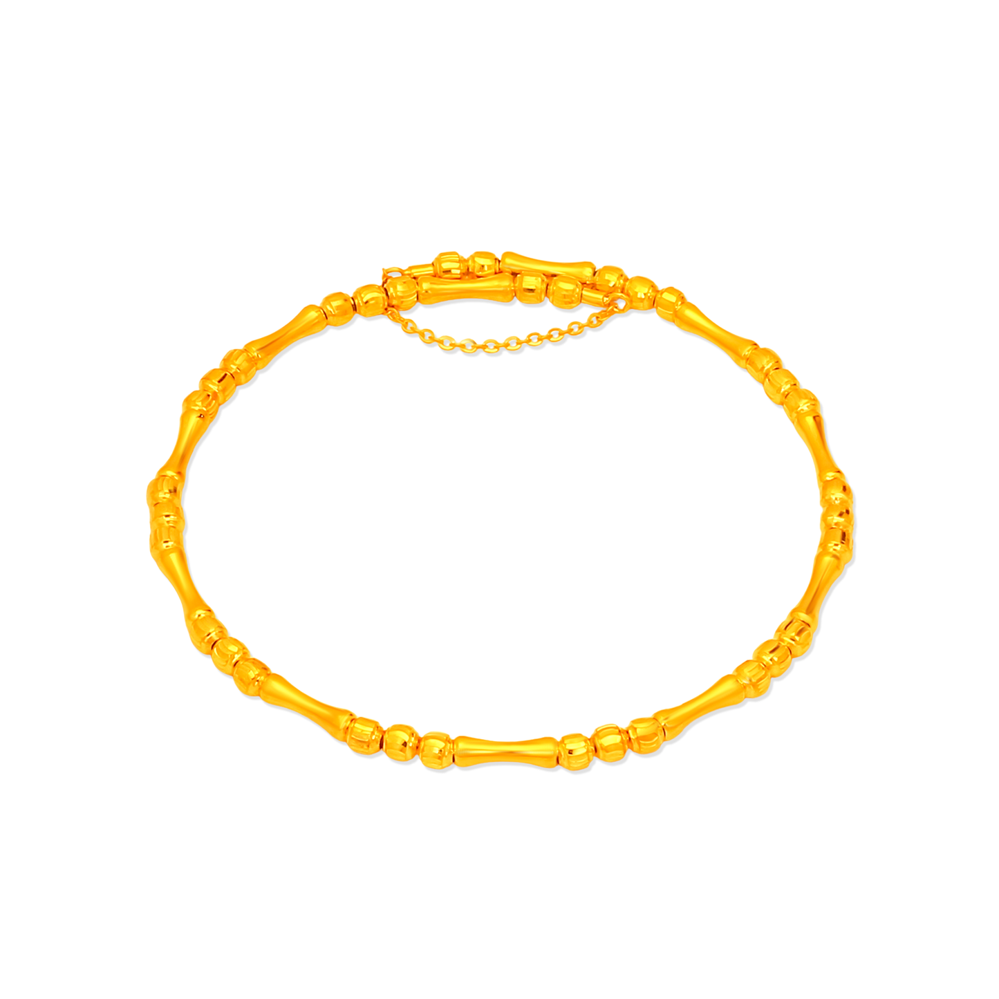 TAKA Jewellery Bamboo Harmony 916 Gold Bangle