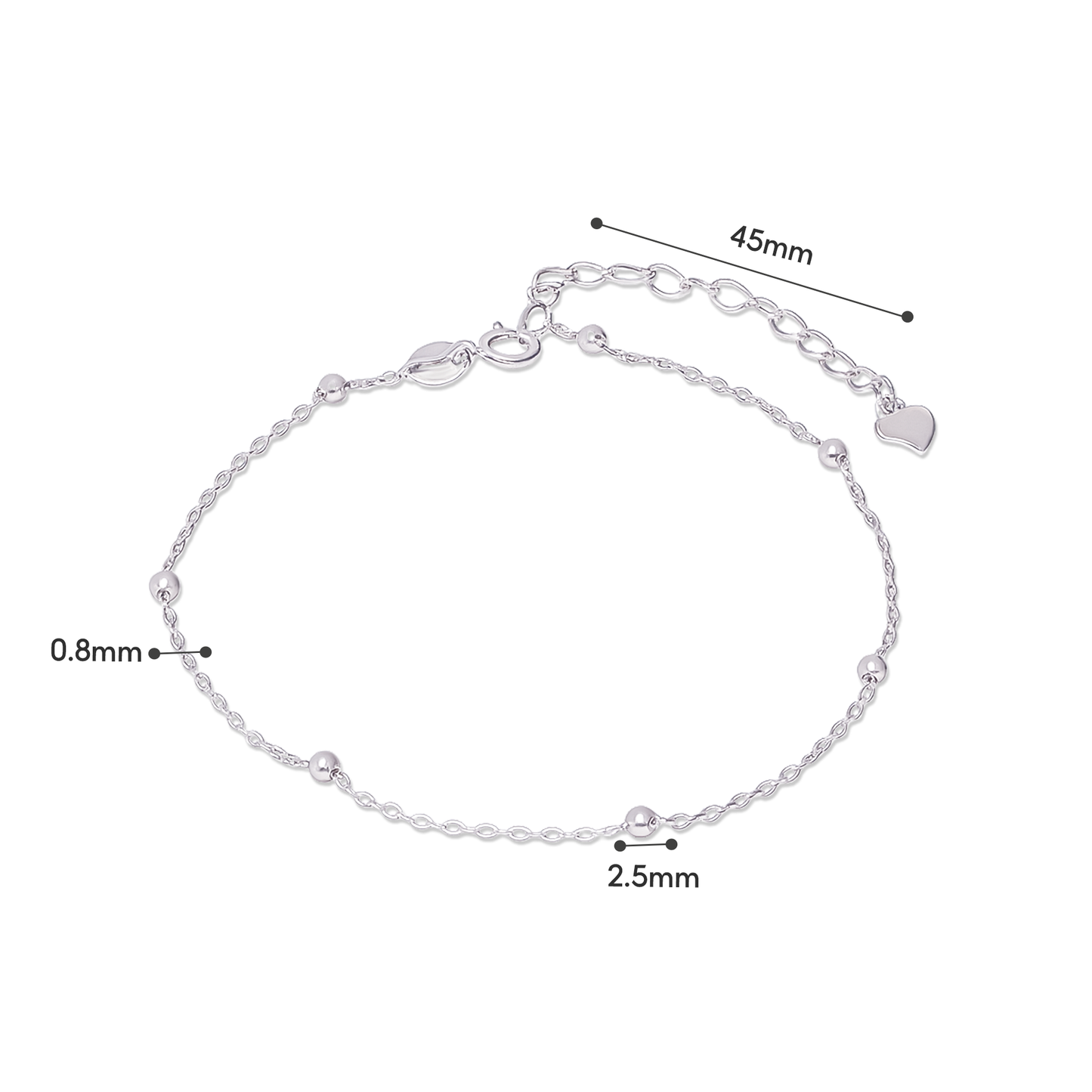 TAKA Jewellery 925 Silver Bracelet