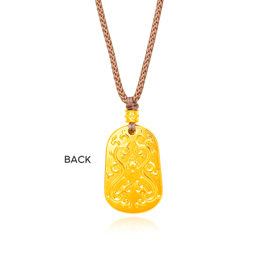 TAKA Jewellery Heritage Horse Spirit 999 Pure Gold Necklace