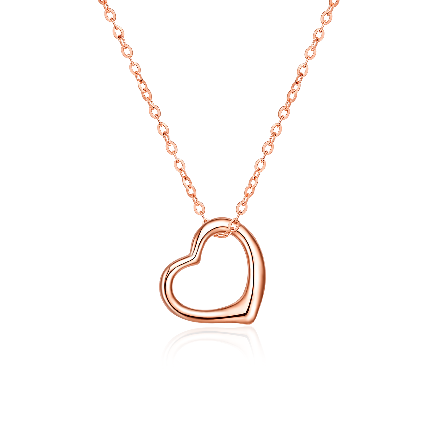 TAKA Jewellery Dolce 18K Gold Heart Necklace