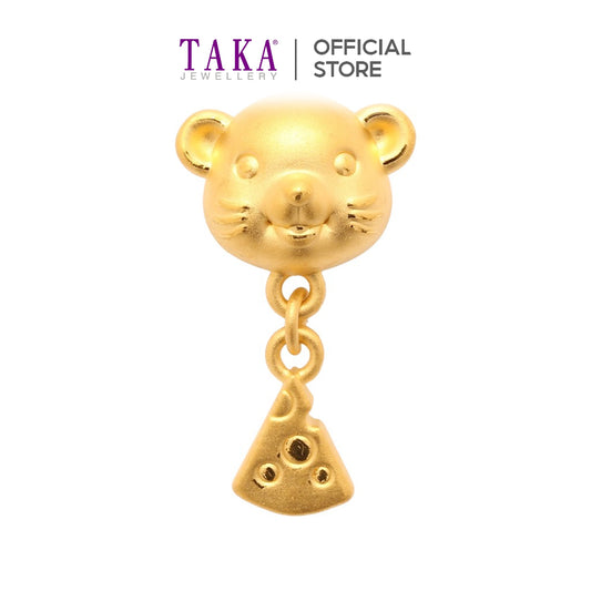 TAKA Jewellery 999 Pure Gold Charm 12 Zodiac