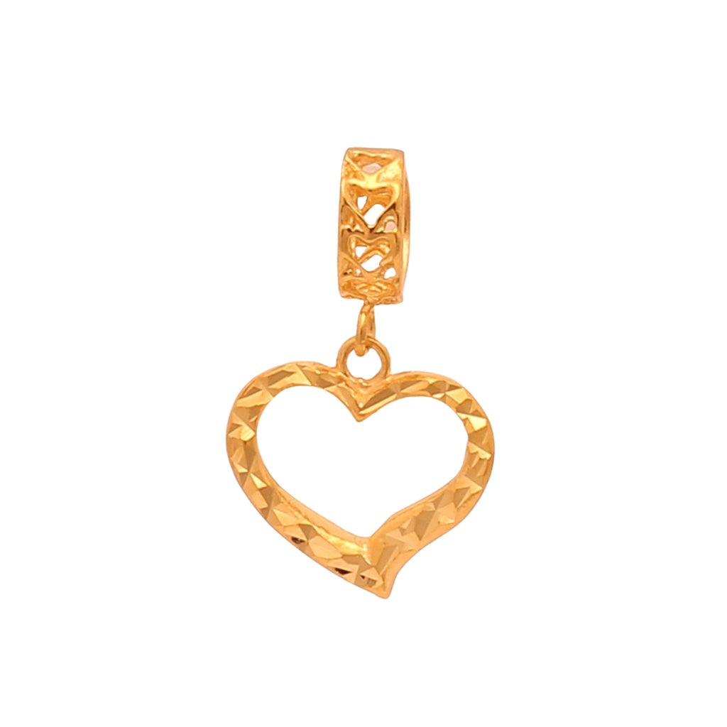 TAKA Jewellery 916 Gold Charm Heart