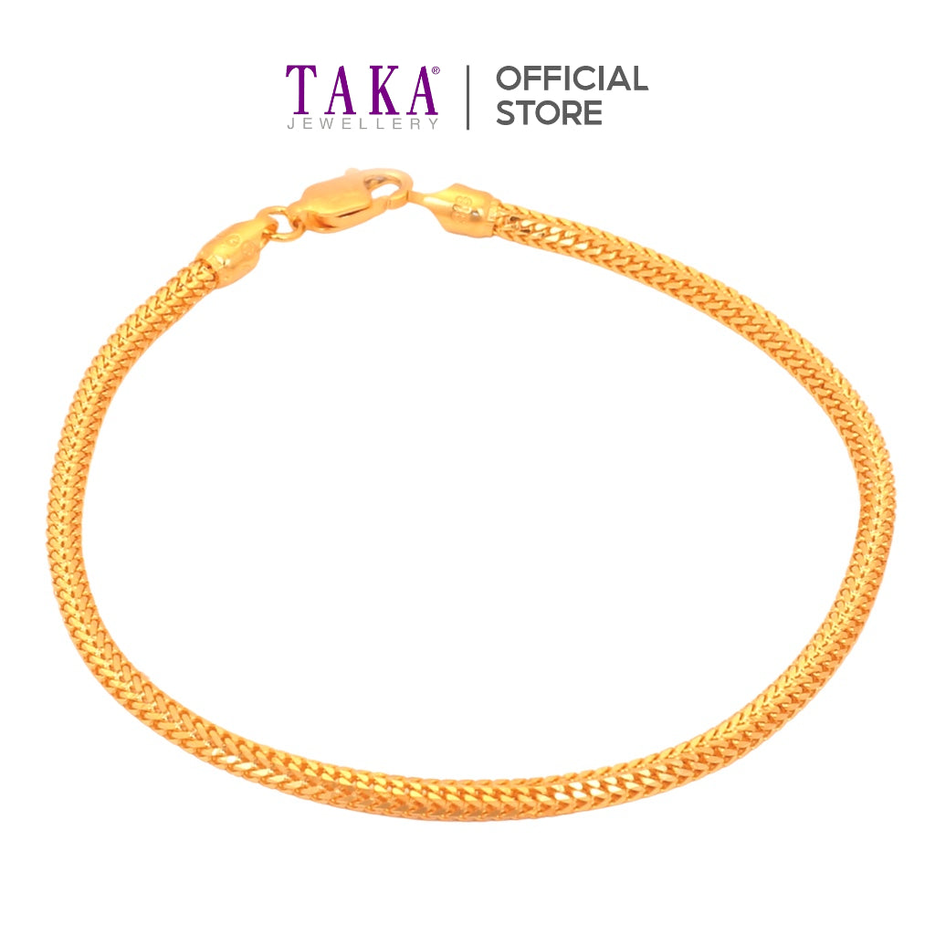 TAKA Jewellery 916 Gold Bracelet