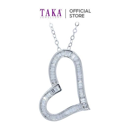 TAKA Jewellery Emotion Heart Diamond Necklace 18K