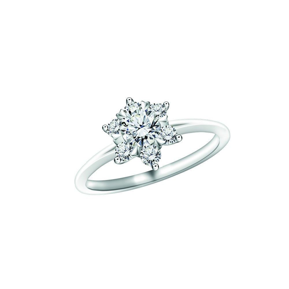 TAKA Jewellery Cresta Star Diamond Ring 18K