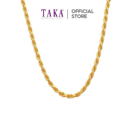 TAKA Jewellery 999 Gold Chain ZhenSheng