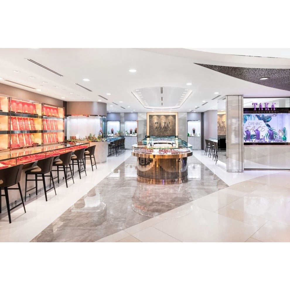 TAKA Jewellery 999 Pure Gold Bow Earrings - 5G Gold Generation