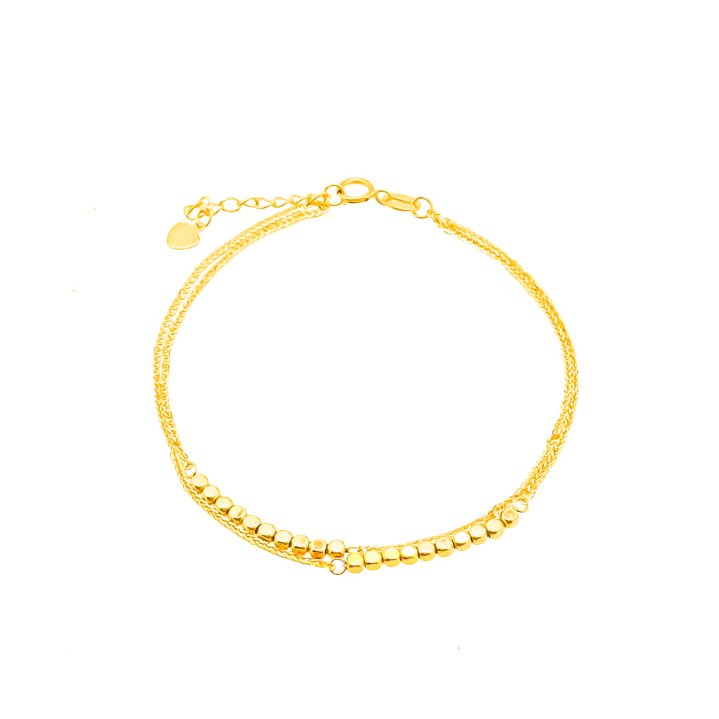 TAKA Jewellery Dolce 18K Gold Bracelet Gold Ball