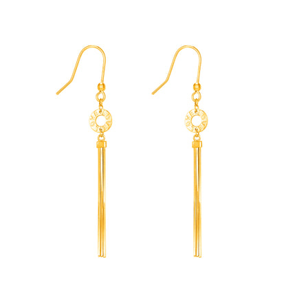TAKA Jewellery Dolce 18K Gold Earrings Tassels