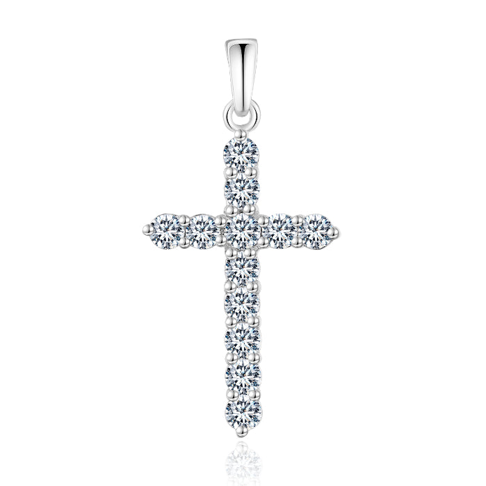 TAKA Jewellery Diamond Pendant 9K Cross