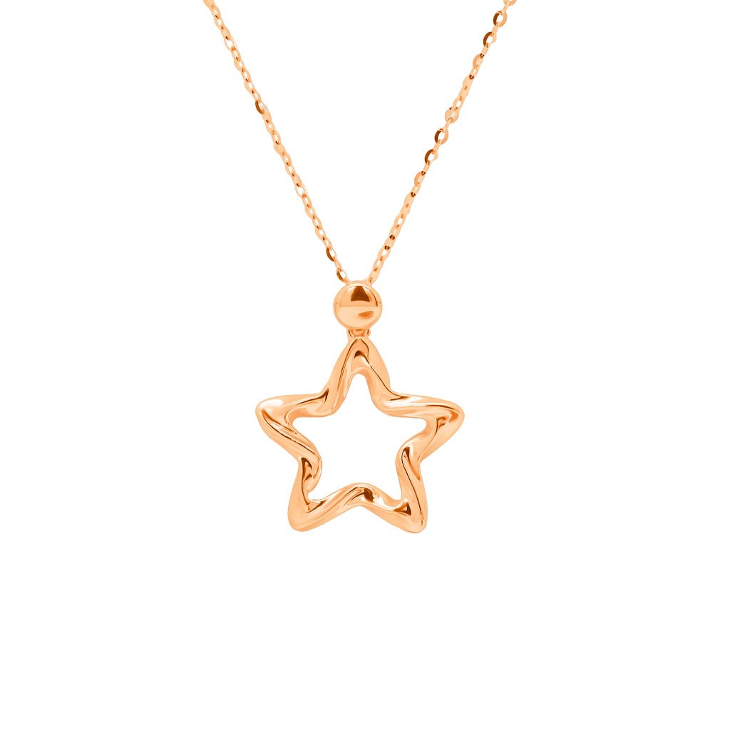 TAKA Jewellery Dolce 18K Gold Necklace Star