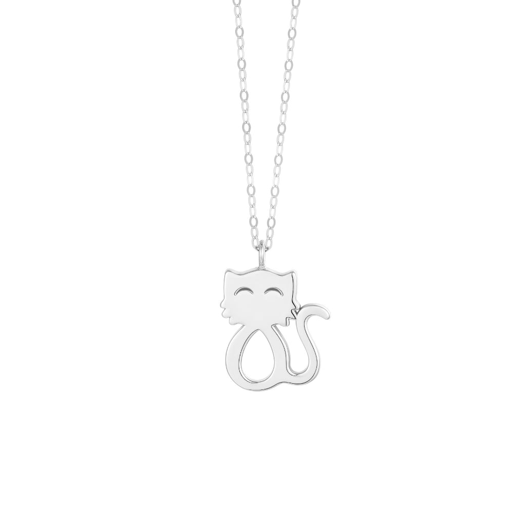 TAKA Jewellery Dolce 18K Gold Necklace Cute Cat