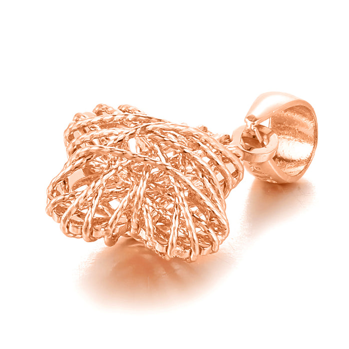 TAKA Jewellery Dolce 18K Gold Pendant Clovers