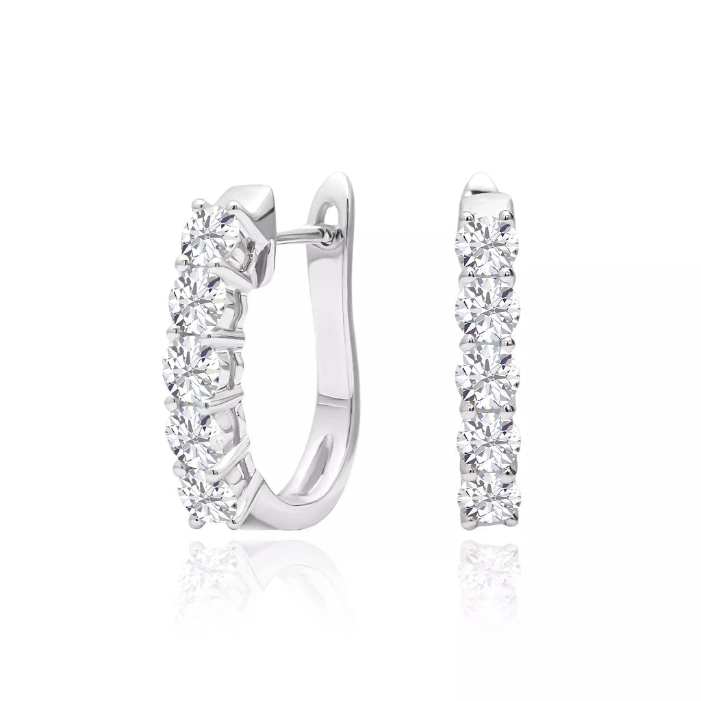 TAKA Jewellery Lab Grown Diamond Earrings 10K Gold