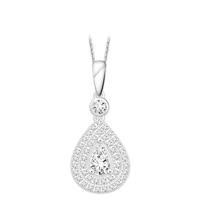 TAKA Jewellery Cresta Diamond Pendant 18K