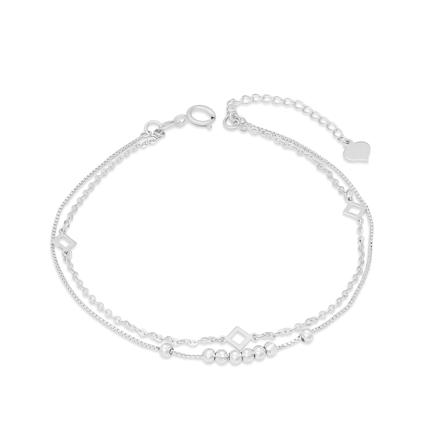 TAKA Jewellery Dolce 18K Gold Bracelet Rhombus