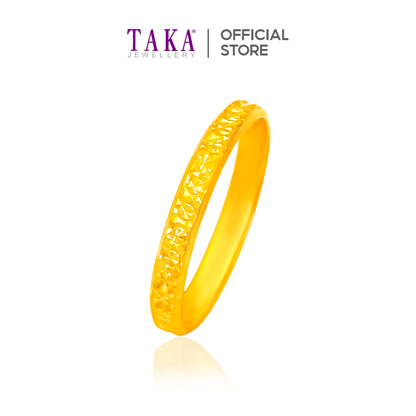 TAKA Jewellery 916 Gold Ring