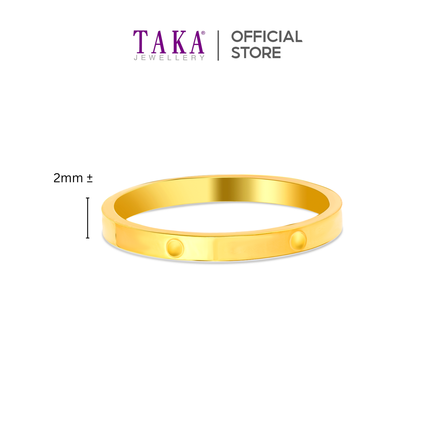 TAKA Jewellery 999 Pure Gold 5G Ring