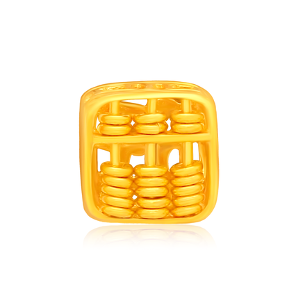 TAKA Jewellery 916 Gold Charm Abacus WANG
