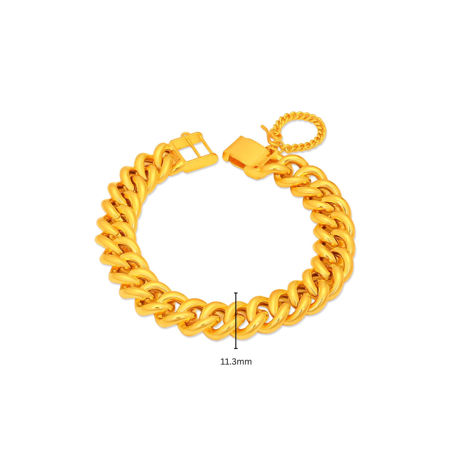 TAKA Jewellery 916 Gold Bracelet